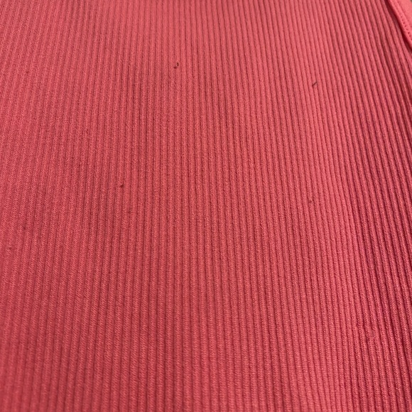 Red Ribbed Tank Top - Picture 2 of 6
